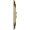 Ekena Millwork Felix Ceiling Medallion, Hand-Painted Pale Gold, 25 1/4"W x 17 1/4"H x 1 3/4"P CM25FEPAS - alternate 3